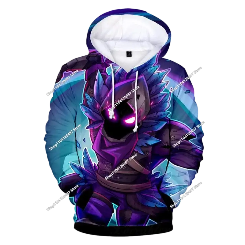 Boys and Girls Hoodies Fortnite Children's Pullover 3D Printed Hoodies Battle Royale Men's Hoodies Autumn Fashion Kids Clothing