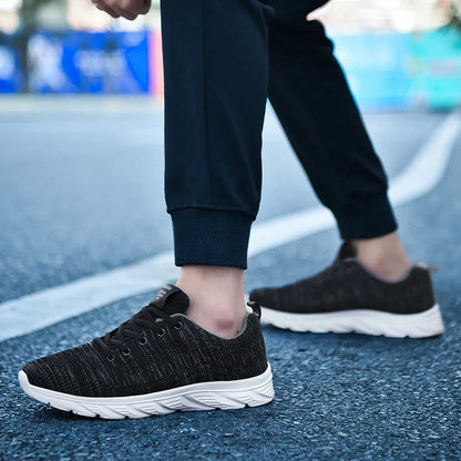 Running Shoes Men Sneakers Fashion Lightweight Trainers Breathable Walking Shoes Comfortable Athletic Sport Shoes for Men