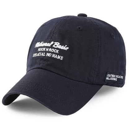 Baseballová čepice Big Head Plus Size, 100 % bavlna, vhodná pro muže i ženy, nastavitelná, čepice typu „dad hat“, nadměrná velikost 58–60 cm, 61–65 cm