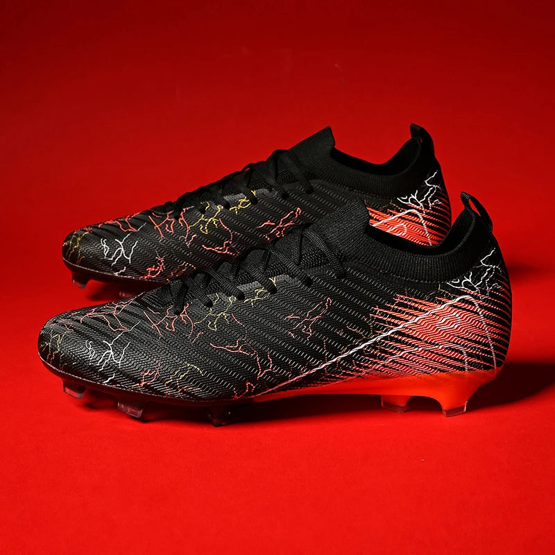 New Men's Soccer Shoes Top Quality Wholesale Cleats Football Boots Training Non-Slip Sneakers FG Drop Shipping Unisex Adult