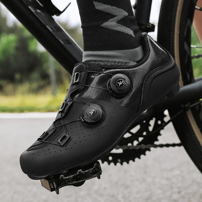 2025 New Arrival Professional Cycling Shoes Racing Road Bike SPD Cleat Shoes Ultralight Self-Locking MTB Bicycle Sneakers Unisex