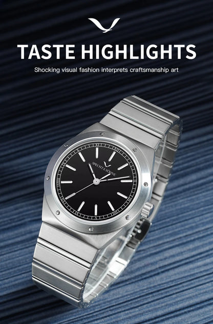 New Arrivals 2026 Specht & Söhne Luxury Watch 38MM Men's Quartz Super Slim Stainless Steel Sapphire Crystal 50M Water Resistant