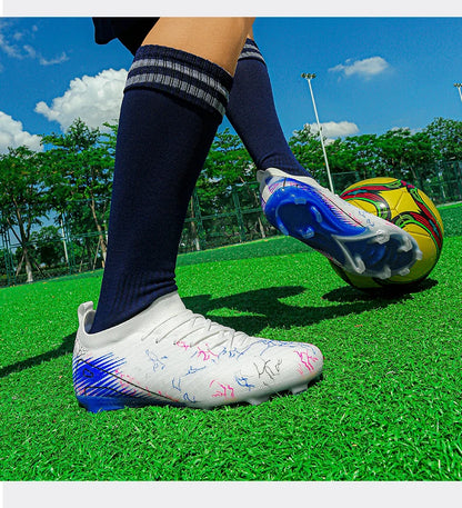 Chaussures de football pour homme en gros, crampons, baskets antidérapantes, chaussures d'entraînement de football, qualité supérieure FG, livraison directe, unisexe, adulte