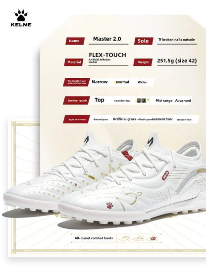Kelme Fußballschuhe für Erwachsene TF mit geschredderten Stollen – professionelle Fußballschuhe für Spiel und Training, rutschfeste Hallenschuhe für Jugendliche