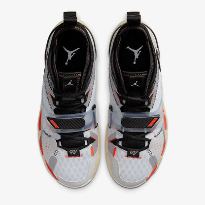 Nike Original JORDAN Herren-Basketballschuhe, Mid-Top, gepolstert, strapazierfähig, CD3002-101
