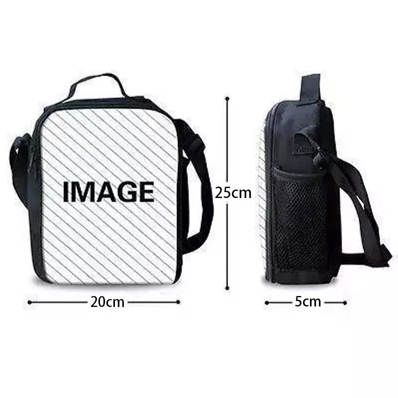 Classic Game FortniteS Child Backpacks Lunch Bag Pencil Case Pupil Large Capacity School Bags For Boy Girl Best Gift