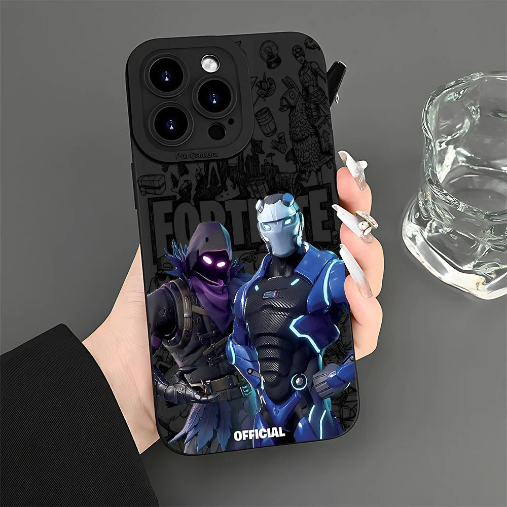 Game Fortnite Phone Case For Samsung Galaxy A37 A57 A25 A56 A16 A06 A35 A05s A15 A34 A24 A05 A13 A73 A53 A23 A03 A13 4G 5G Cover