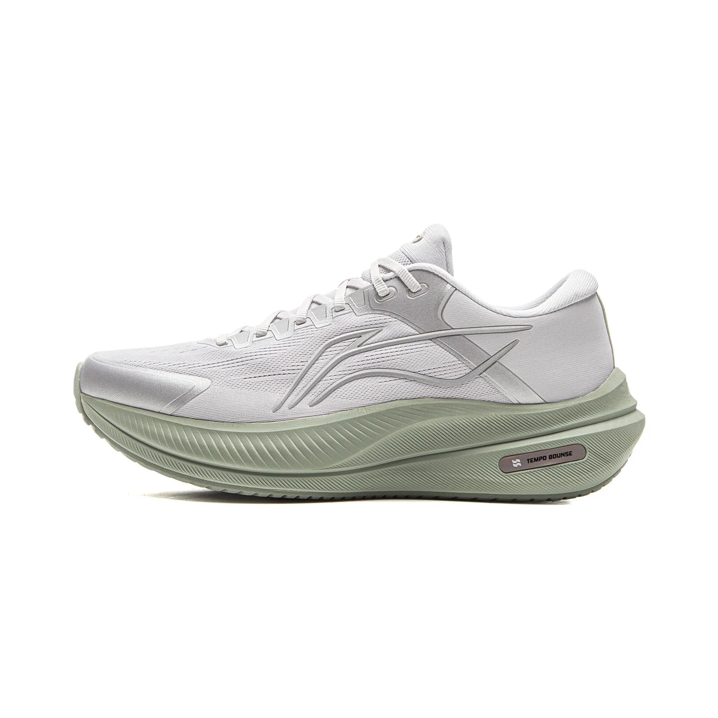 Li-Ning men's YUEYING 5 optimized cushion running shoes with wide toe box, TEMPO BOUNSE reflective Li-Ning sneakers, models ARHV015 and ARHW003