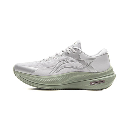 Li-Ning men's YUEYING 5 optimized cushion running shoes with wide toe box, TEMPO BOUNSE reflective Li-Ning sneakers, models ARHV015 and ARHW003
