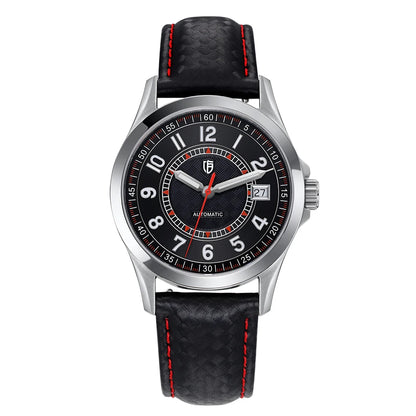 BERNY Automatic Mechanical Watches for Men 38mm Super Luminous PT5000 ST2130 High Precision Luxury Sapphire Wristwatch Easy Read
