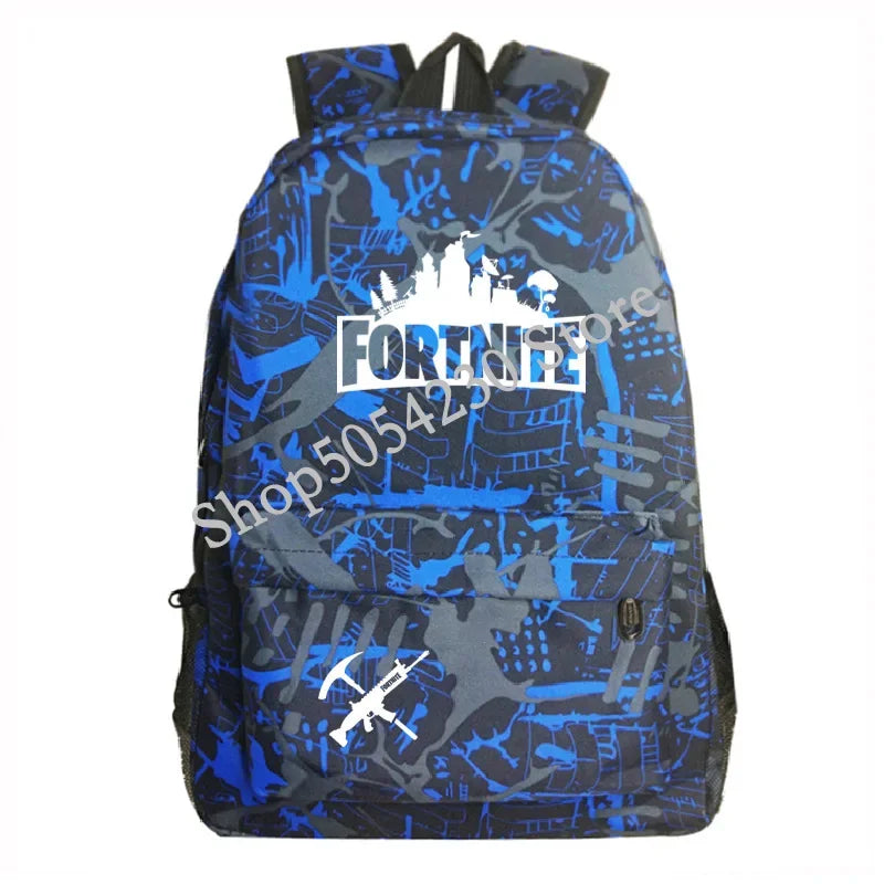 Fortnite Children's Backpack Large Capacity Bolsa Escolar High Quality Waterproof Men Women Victory Game Stationary Kid Rucksack