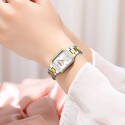 CURREN Elegant Quartz Ladies Wristwatch Top Brand Original Watch For Women Luxury Waterproof Luminous Watches
