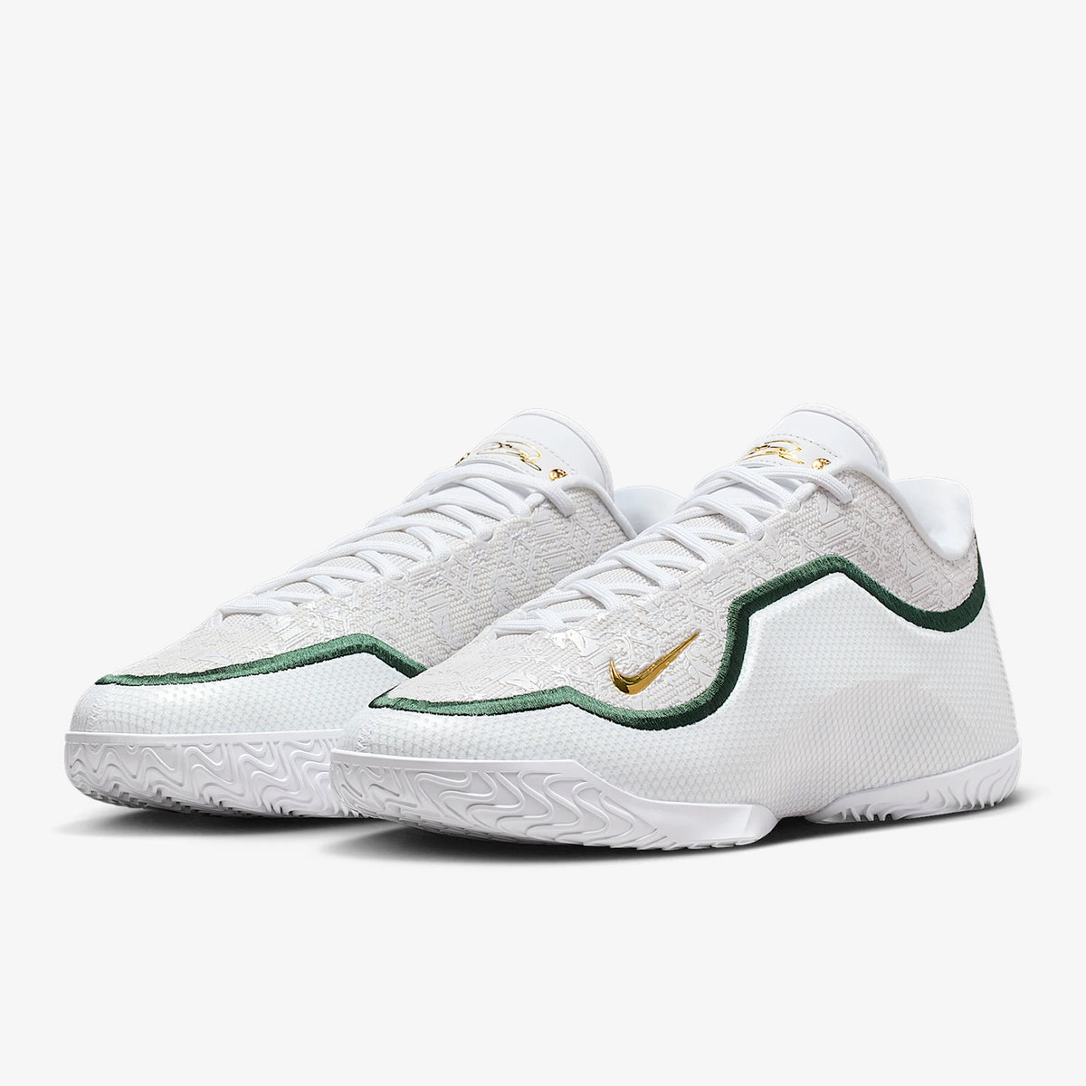Oryginalne męskie buty do koszykówki Nike Casual Low Top, wytrzymałe, IB9563-101