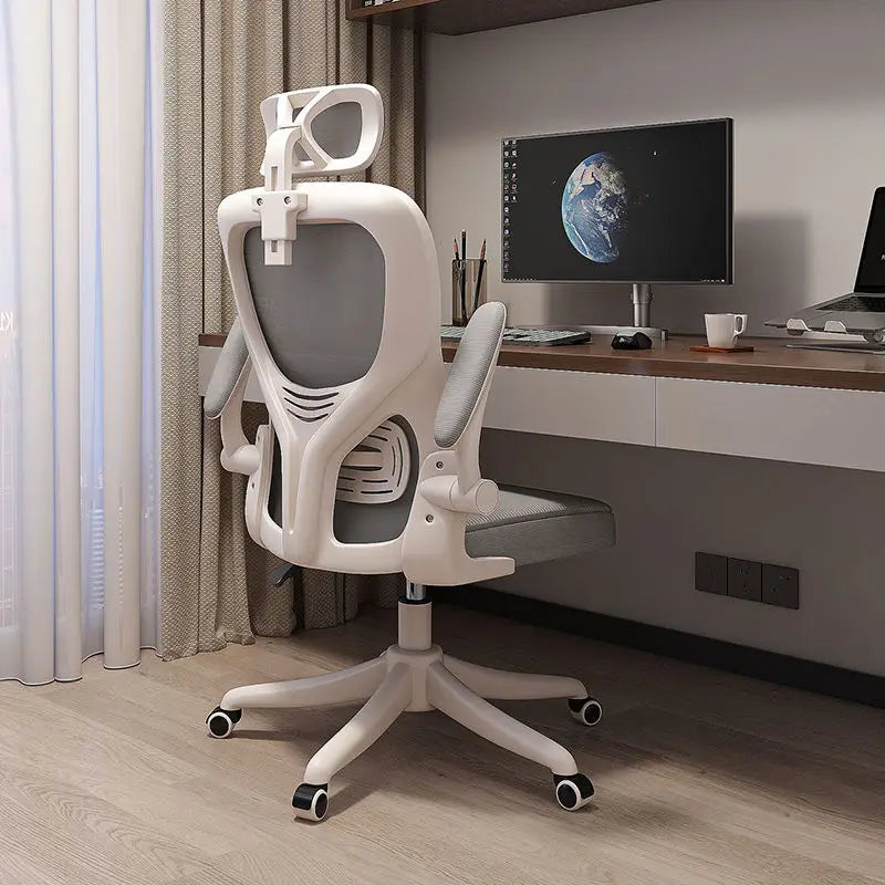 Neuer drehbarer Mesh-Computerstuhl – komfortabler ergonomischer Stuhl für Zuhause, langes Sitzen, höhenverstellbar, für Wohnheim, Büro, Arbeitszimmer und E-Sport