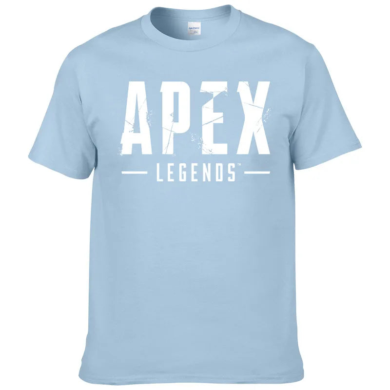 2026 Summer Streetwear T-shirt Men Fashion Casual Clothes Cotton Short Sleeve tshirt Printed Apex Legends T Shirt Harajuku Top