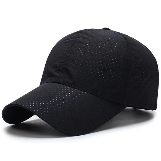 Boné de Rede de Cor Lisa para Homem Primavera/Verão, Boné de Basebol para Mulher Outono Edição Coreana, Chapéu com Proteção Solar, Rede Respirável e Pala