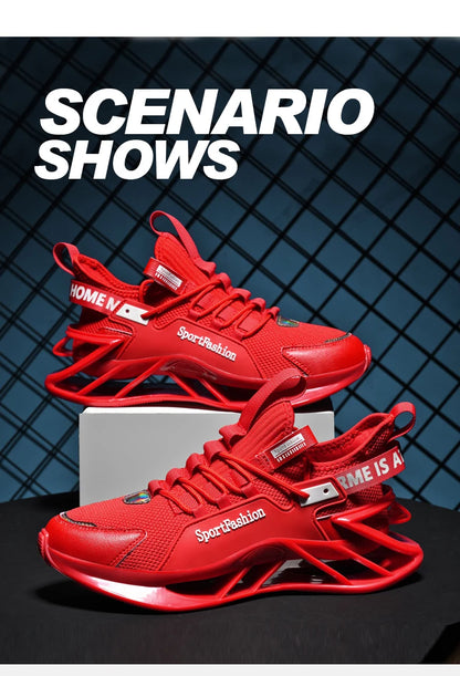 Herrskor Sneakers herr casual Herrskor tennis Lyxskor Träningsskor Race Andningsbara skor mode löparskor för kvinnor