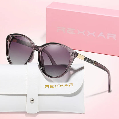 REXXAR polarizované sluneční brýle typu „cat eye“ pro ženy a muže, sexy módní značkové sluneční brýle, nákupy, večírky, brýle pro muže a ženy