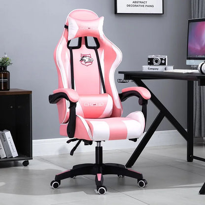 UVR Professional Gaming Computer Chair Ergonomic Office Chair with Footrest, Adjustable Armrest, Swivel Executive Chair for Home Office & Gaming