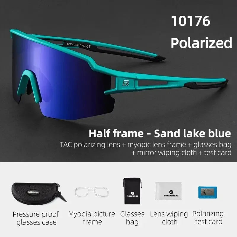 ROCKBROS Cyklistické brýle Fotochromatické brýle Cyklistické brýle Ochranné brýle Větruodolné Cyklistické Outdoorové sportovní sluneční brýle
