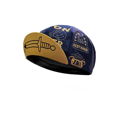 styl Cyklistické čepice Letní prodyšné sportovní cyklistické čepice Rychleschnoucí polyester Černé Modré čepice Klasické