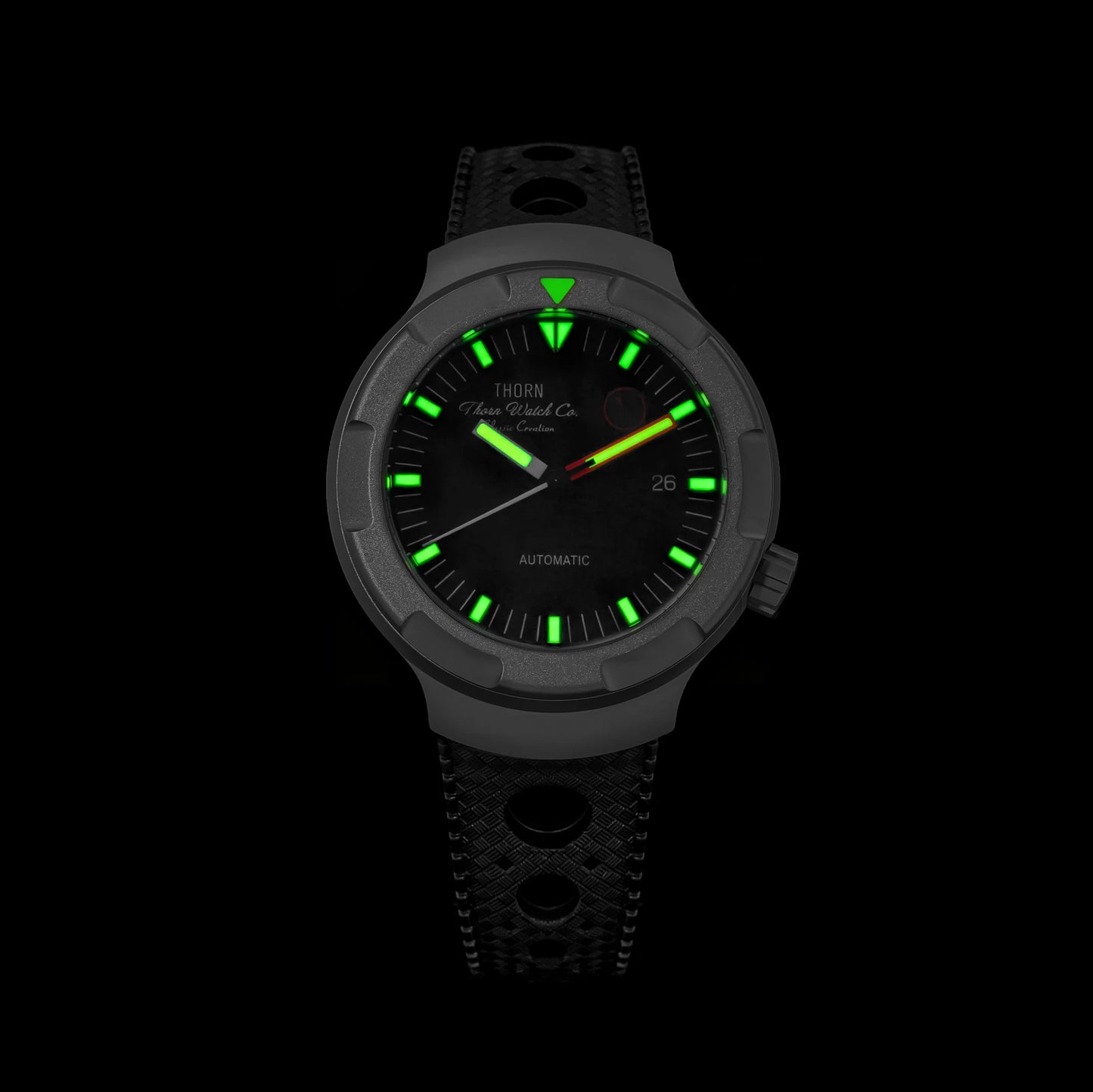 THORN T011 Men Titanium Watch PT5000 Automatic Movement Mechanical Tribute Vintage Watches Sapphire Luminous 10Bar Waterproof