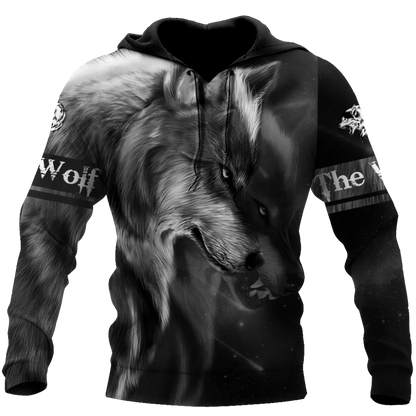 Wolf 3d Printed Hoodies Unisex Cool  Pullover Animal Graphic Sweatshirt Men’s Street Wear