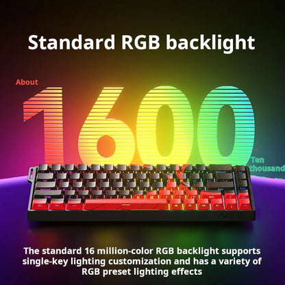 AULA WIN60 HE kabelgebundene Magnetachsen-Tastatur RT Custom mechanische Tastatur für E-Sports-Games mit 8K Polling-Rate