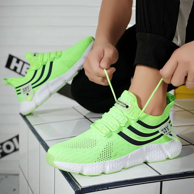 Zapatillas deportivas para hombre de primavera y otoño, transpirables, informales, para running, ligeras para caminar, calzado de pareja, zapatos Spirit para hombre y mujer