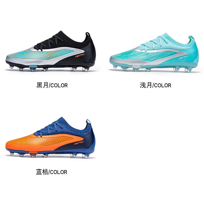 Men New TF Football Boots Sneakers Professional Society Casual Male Soccer Shoes Futsal High Quality Football Shoes Training