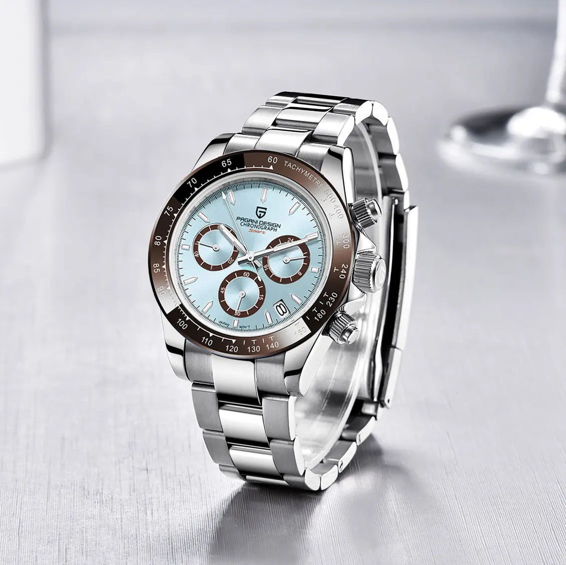 PAGANI DESIGN 2026 New Sport Chronograph Top Brand Luxury Quartz Watch For Men Sapphire crystal  Automatic Date Wrist watch Men