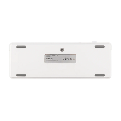 Teclado mecánico EPOMAKER x AULA F65 con distribución 65%, hot-swap, montaje gasket y conexión con cable/Bluetooth/inalámbrica 2.4G para Mac/Win