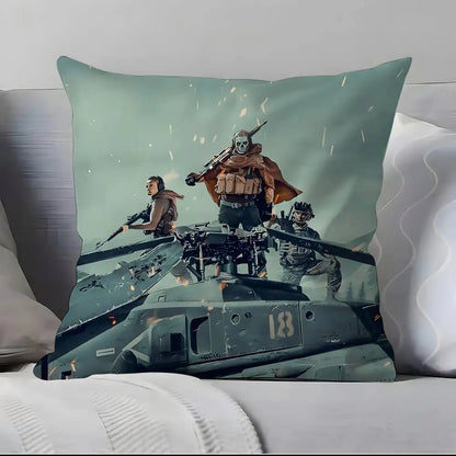 Game C-Call Of D-Duty Black O-Ops Anime Pillow Case Pillowcase Soft Skin Friendly & Comfortable With A Hidden Zipper