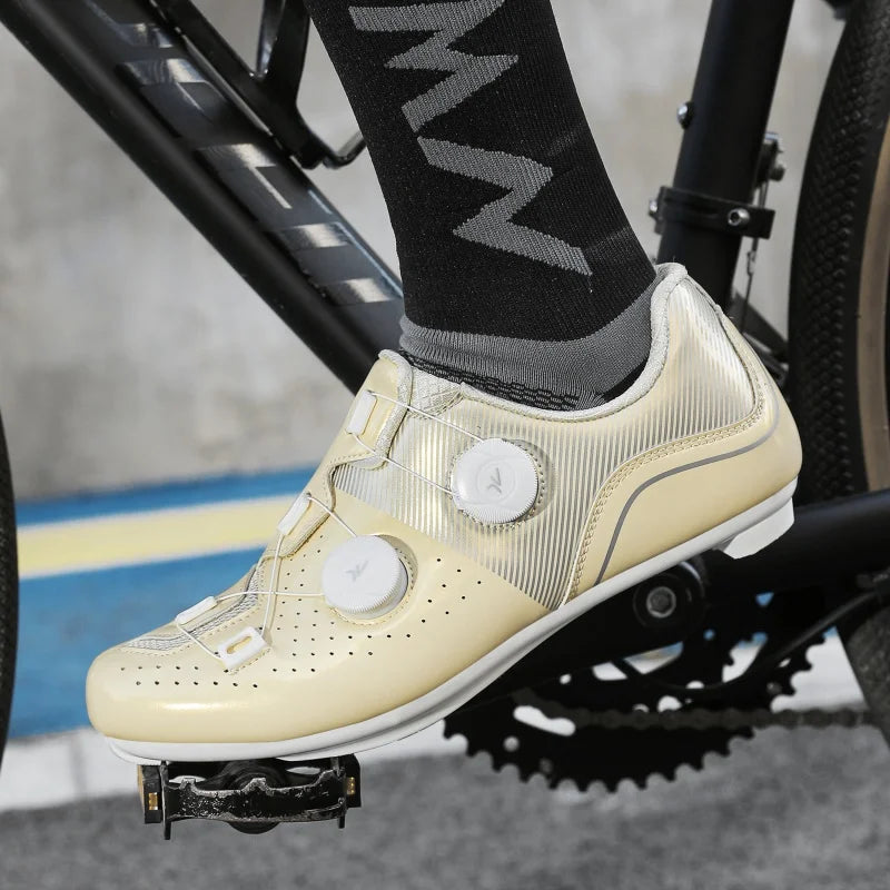 2025 New Arrival Professional Cycling Shoes Racing Road Bike SPD Cleat Shoes Ultralight Self-Locking MTB Bicycle Sneakers Unisex