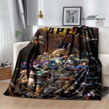3D Games Apex Legends Printed Blankets Fashion Warm Blanket Soft And Comfortable Blanket Home Travel Blanket Birthday Gift