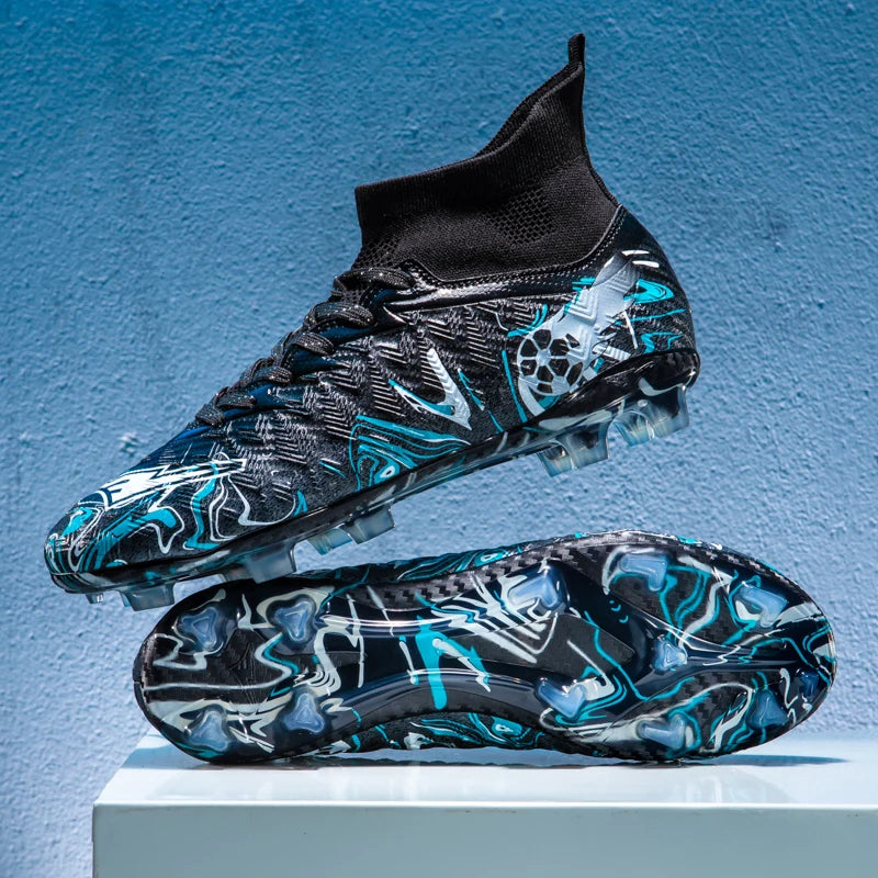 Professionella fotbollsskor för män, halkfria fotbollsskor, unisex, andningsbara, futsal, sport, nya fotbollsskor, dropshipping, ultralätta