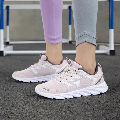 Xtep women's shoes running shoes wear-resistant casual sports shoes for women winter tennis female sneakers white 879318110073