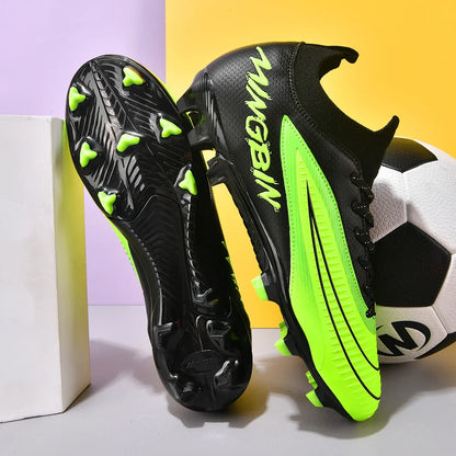 New Men Football Boots Cleats Sport Sport Adult Non-Slip Boys Sport Sport Outdoor Comfortable Ultralight Training Match Grass