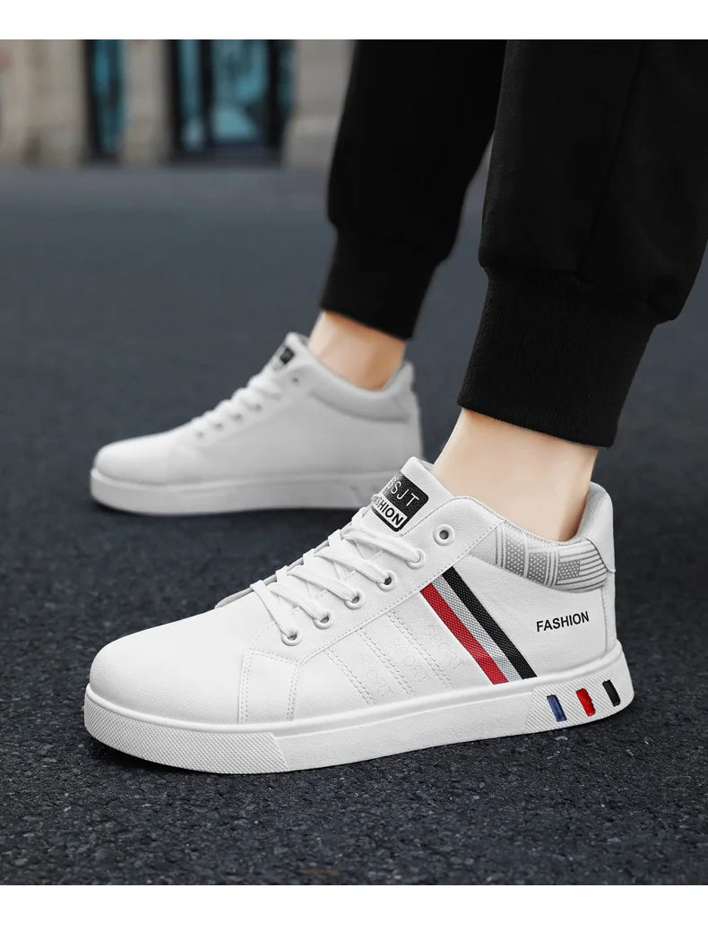 Men's Skateboarding Shoes 48 Casual High Top Walking Sneakers Sports Shoes Breathable Hip hop Shoes Street Shoes Chaussure Homme