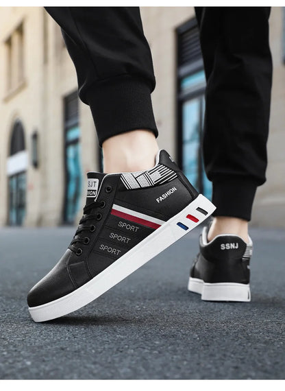 Men's Skateboarding Shoes 48 Casual High Top Walking Sneakers Sports Shoes Breathable Hip hop Shoes Street Shoes Chaussure Homme