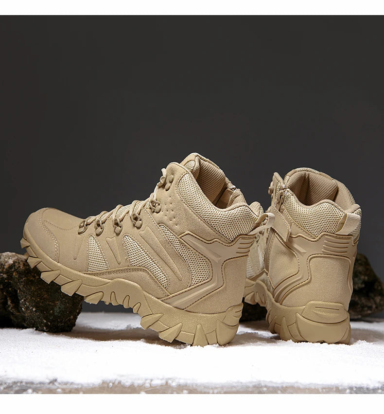 Verbeterde tactische gevechtstrainingslaarzen voor heren, outdoor camping, slijtvast, snelle respons, wandelschoenen, vissen, jagen, sneakers voor mannen