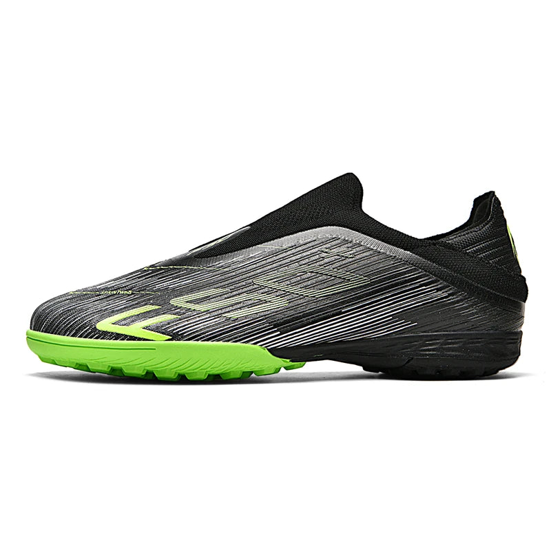 Chaussures de football pour homme, crampons pour gazon, futsal, confortables, pour gazon synthétique, football, sport, ultralégères, FG, antidérapantes, d'intérieur, pour adulte, antidérapantes