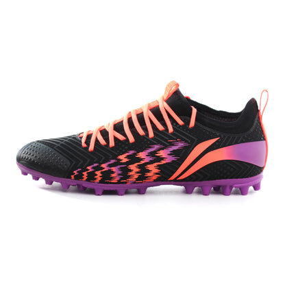 Chaussures de football pour homme Li-Ning AG Ground : chaussures de sport respirantes et antidérapantes LINING Chaussures de sport YSFU015