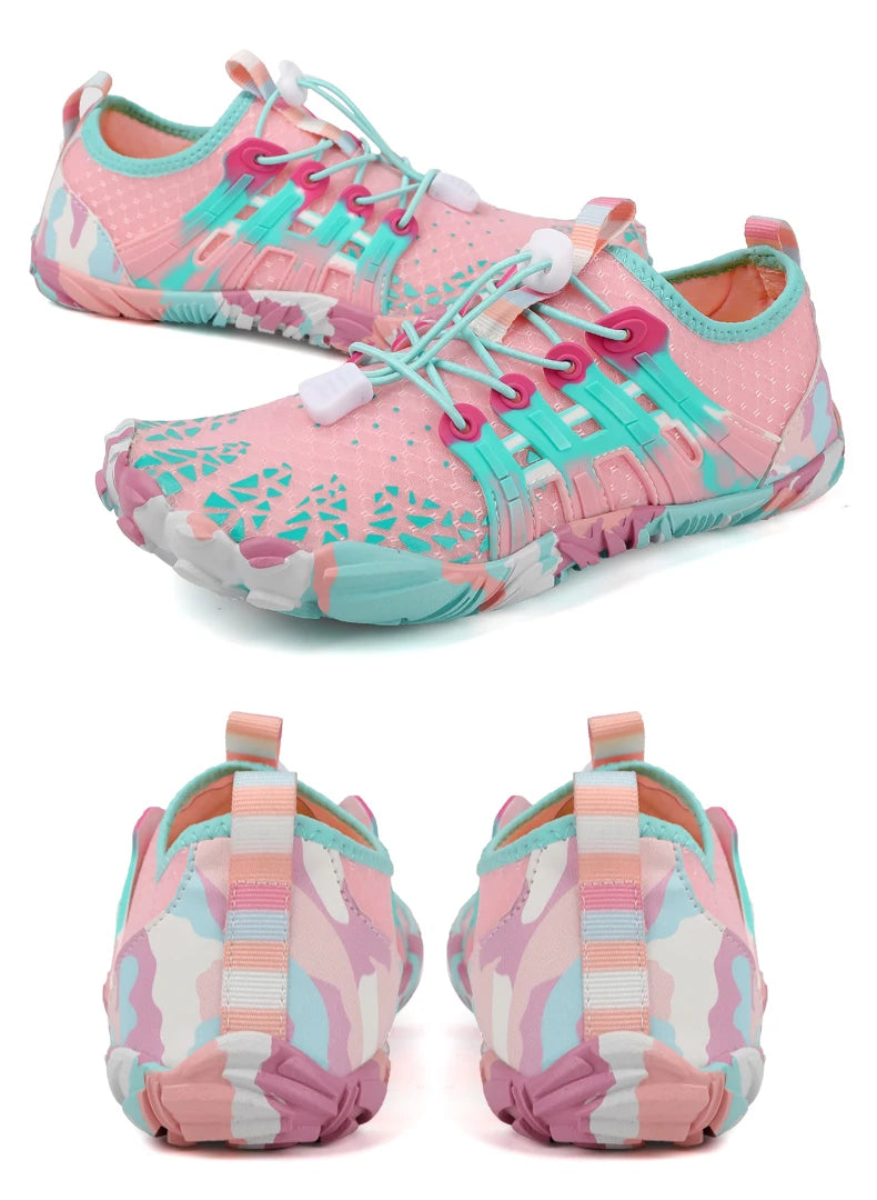 Aqua Shoes Barefoot Beach Shoes Adults Kids Gym Outdoor Training Footwear Unisex Quick-Drying Breathable Sneakers Size 28-46