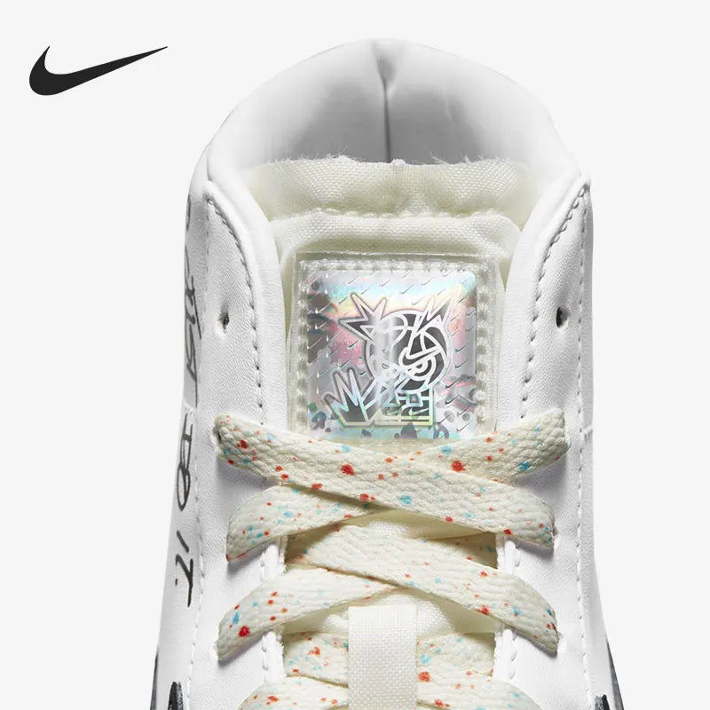 Oryginalne sezonowe unisexowe trampki Nike Blazer Mid High-Top DJ4278-101