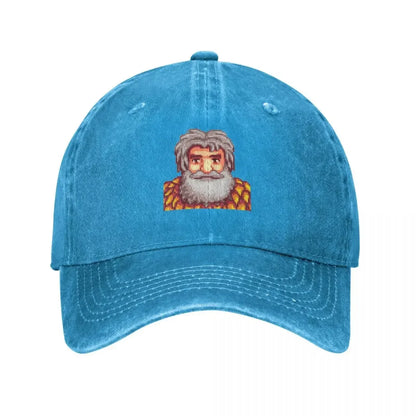Stardew Valley Linus Baseballkappe Sonnenhut lustiger Hut Kinderhut Herren Luxus Damen Herren