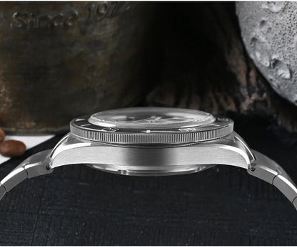 San Martin Official 39mm Guilloche MOP Dial Miyota 90S5 Sport Watch Automatic Mechanical Sapphire Bezel 20 ATM Luminous SN0151