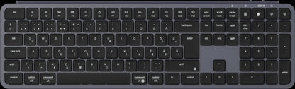 Keychron B6 Pro ISO-Layout ultraflache kabellose Tastatur in voller Größe, tragbar und leicht, mit 2.4GHz- & Bluetooth-Verbindungen