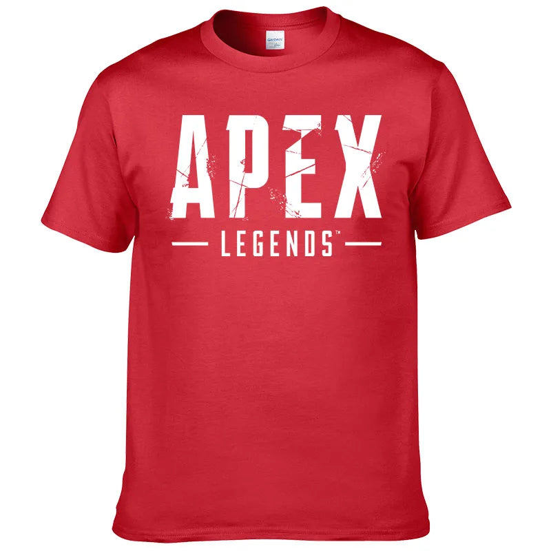 2026 Summer Streetwear T-shirt Men Fashion Casual Clothes Cotton Short Sleeve tshirt Printed Apex Legends T Shirt Harajuku Top