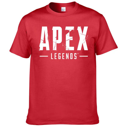 2026 Summer Streetwear T-shirt Men Fashion Casual Clothes Cotton Short Sleeve tshirt Printed Apex Legends T Shirt Harajuku Top